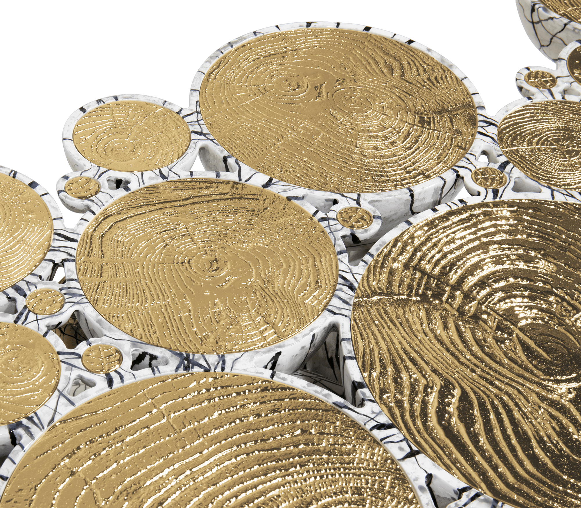 Консоль Orbit Faux-marble