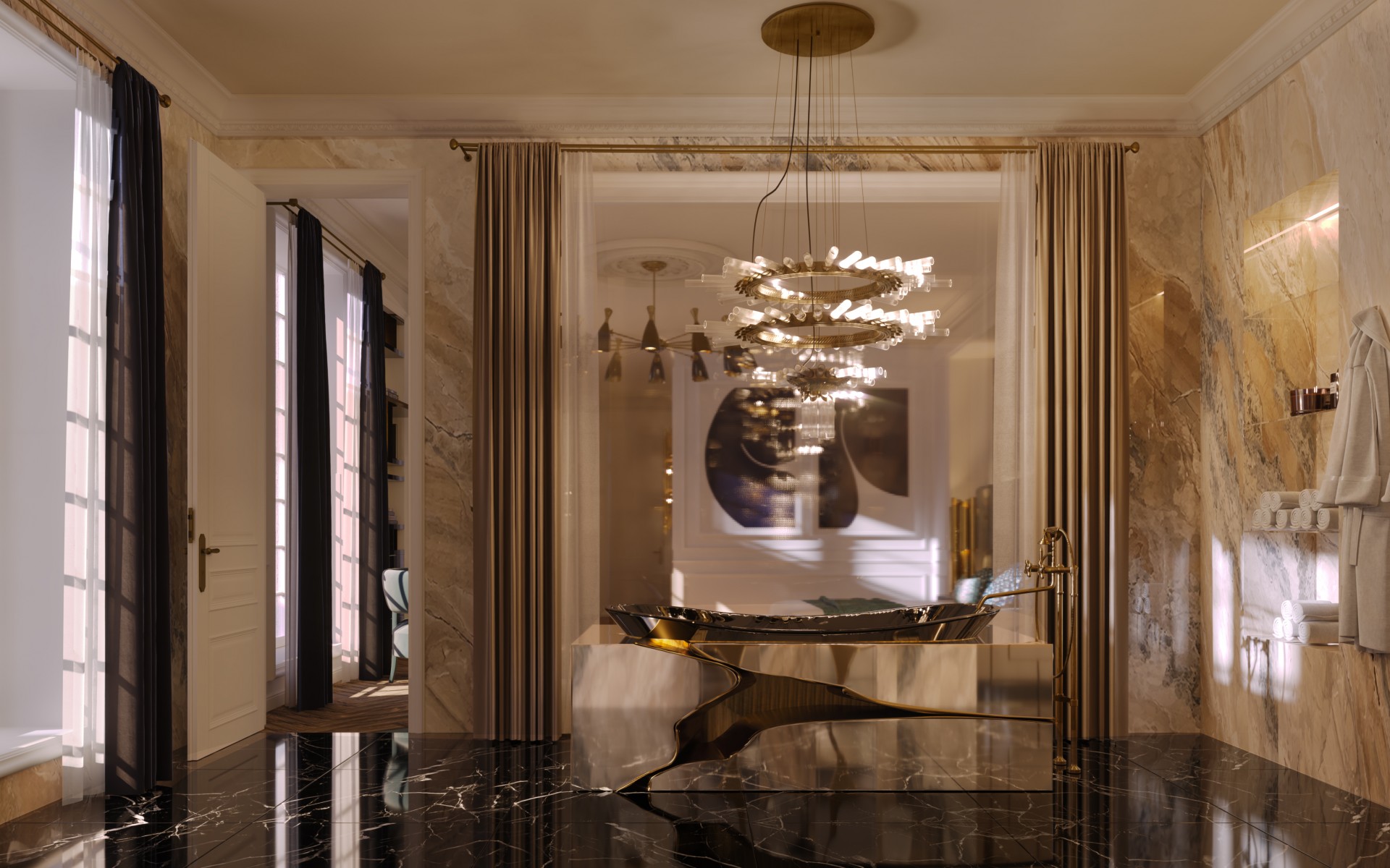 Ванна Fractured Design