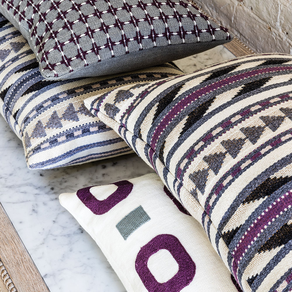 Maliana Aubergine 50 × 35 жастық