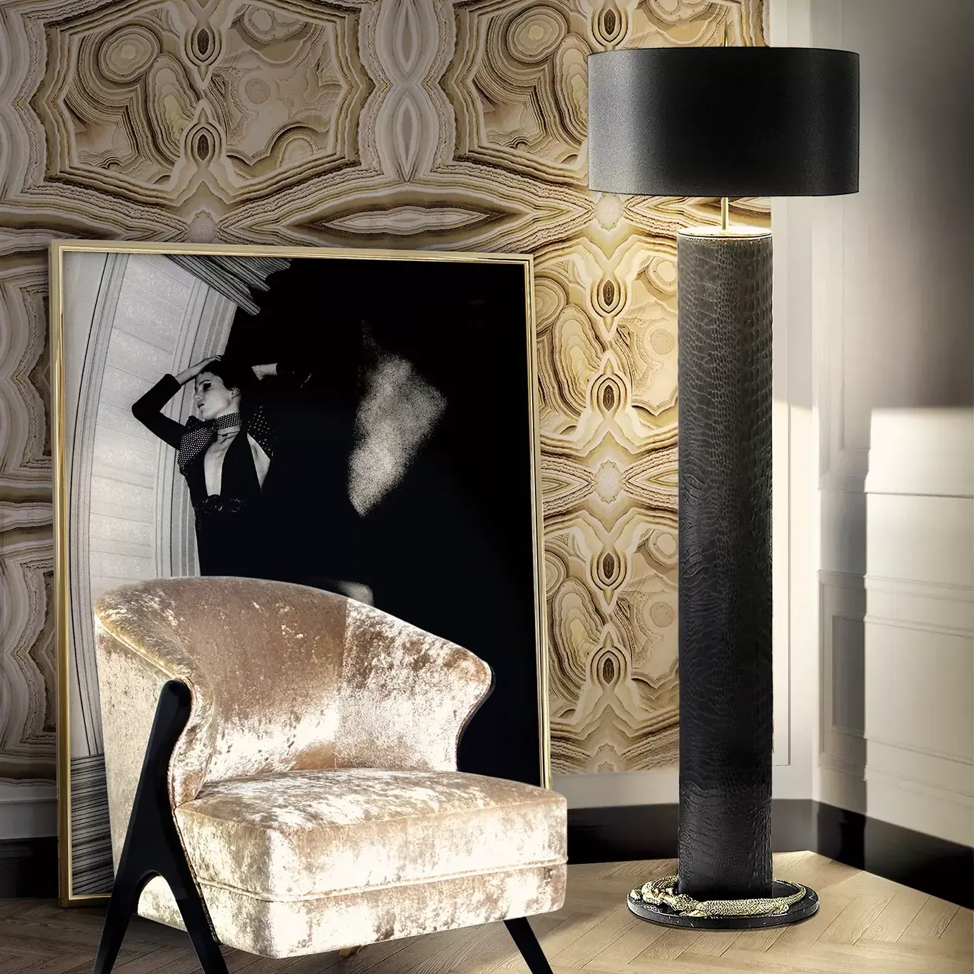 Торшер Reptilia