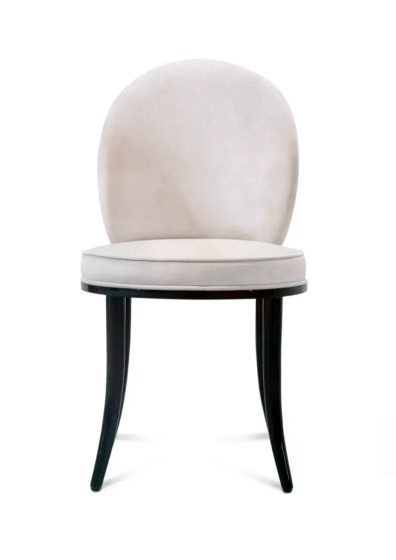 Обеденный стул с тканевой спинкой Mistral