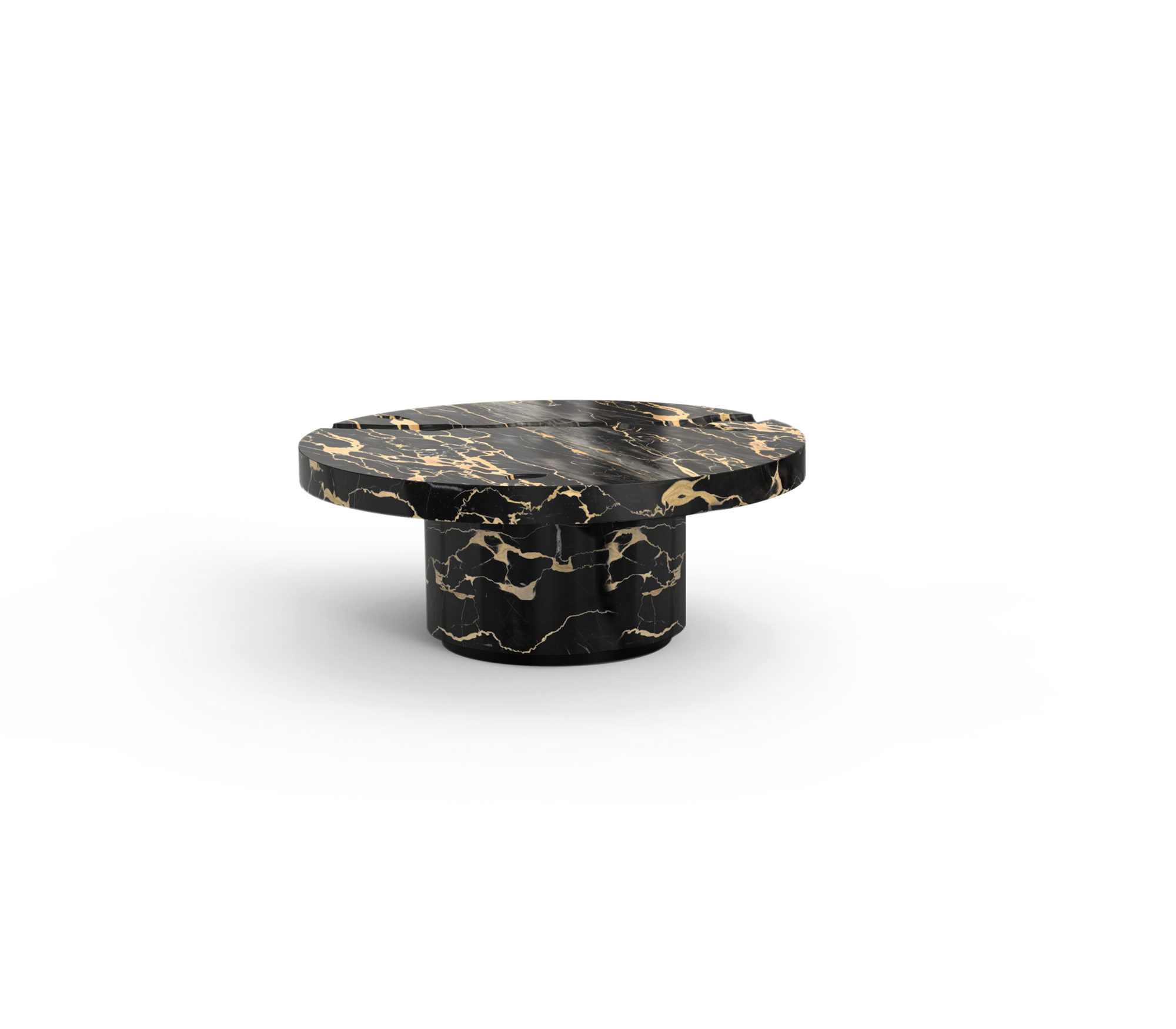 Центральный стол Dominion Portoro Marble, комплект из 3 предметов