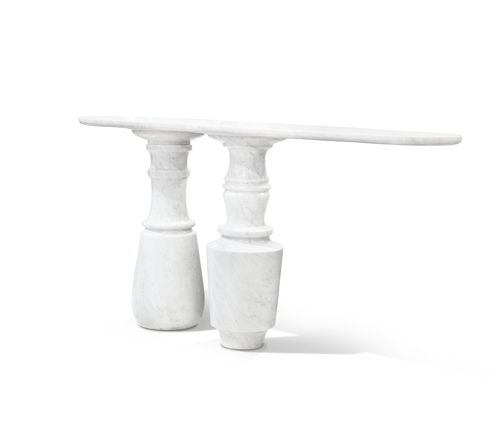 Консоль Obsidian Carrara