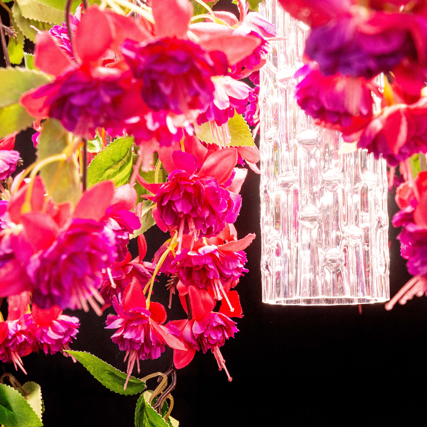 Большая люстра Pink Cascade
