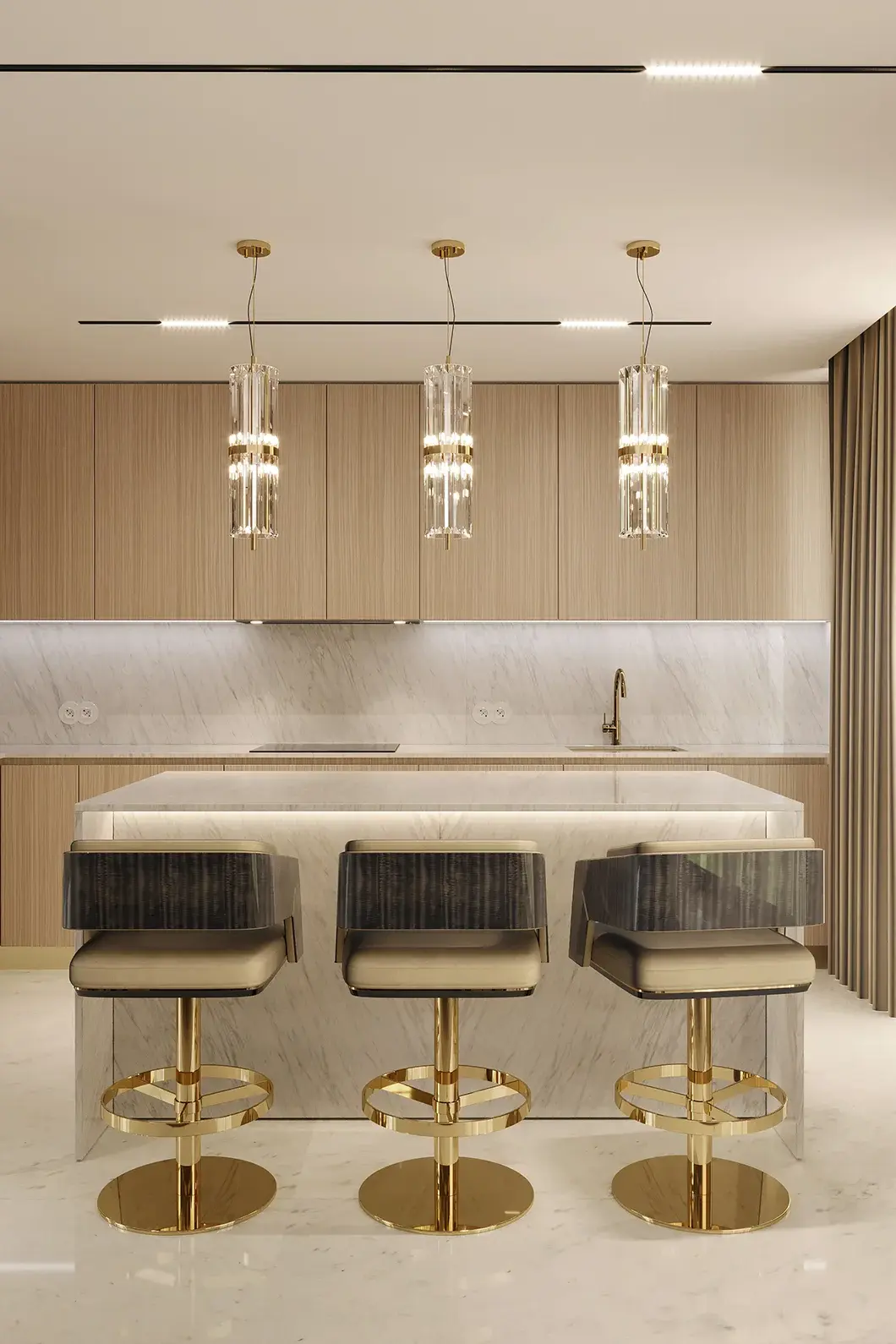 Айналмалы бар орындық Crown - 2