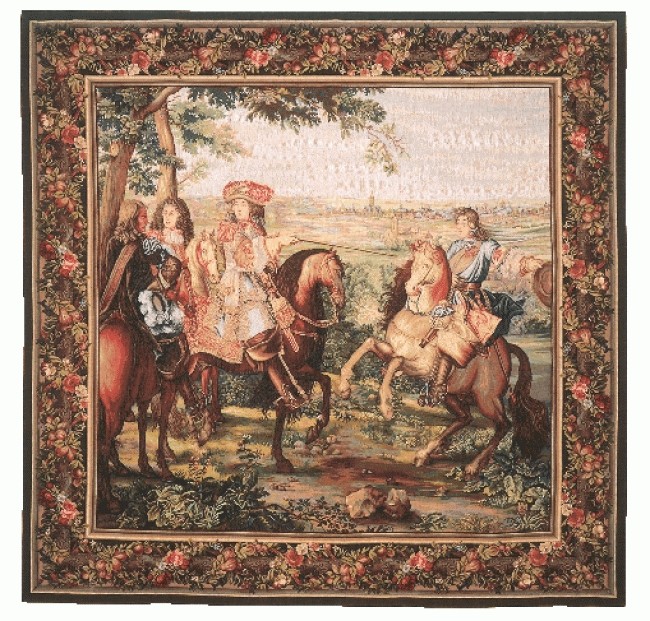 Гобелен «Захват Лилля, квадратный»