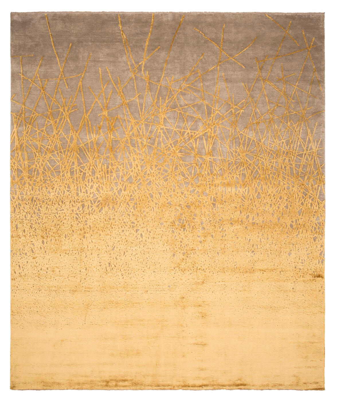 Ковер Dusk Yellow Grey | Размер: 250 x 300 см
