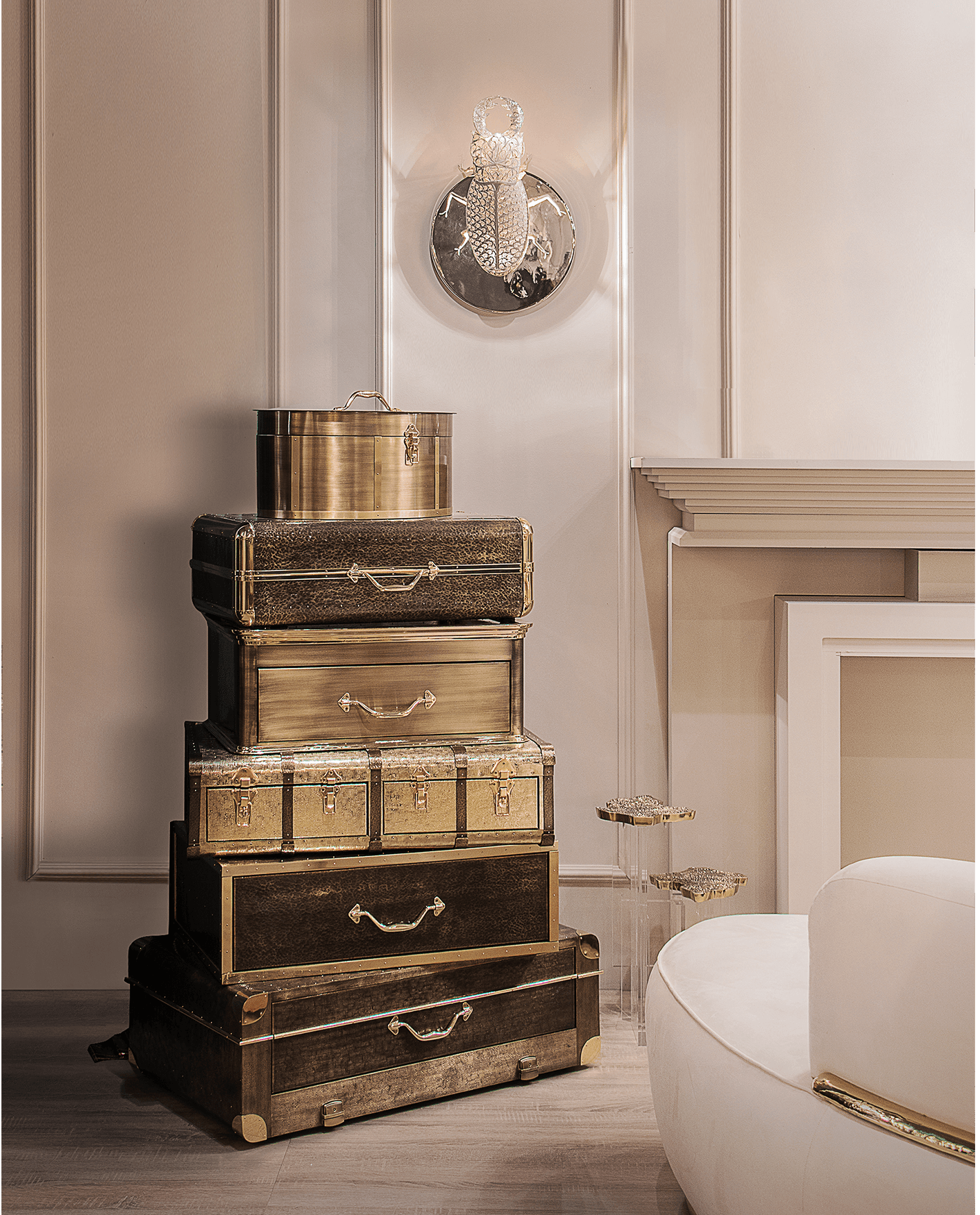 Настенное бра Filigree Scarab