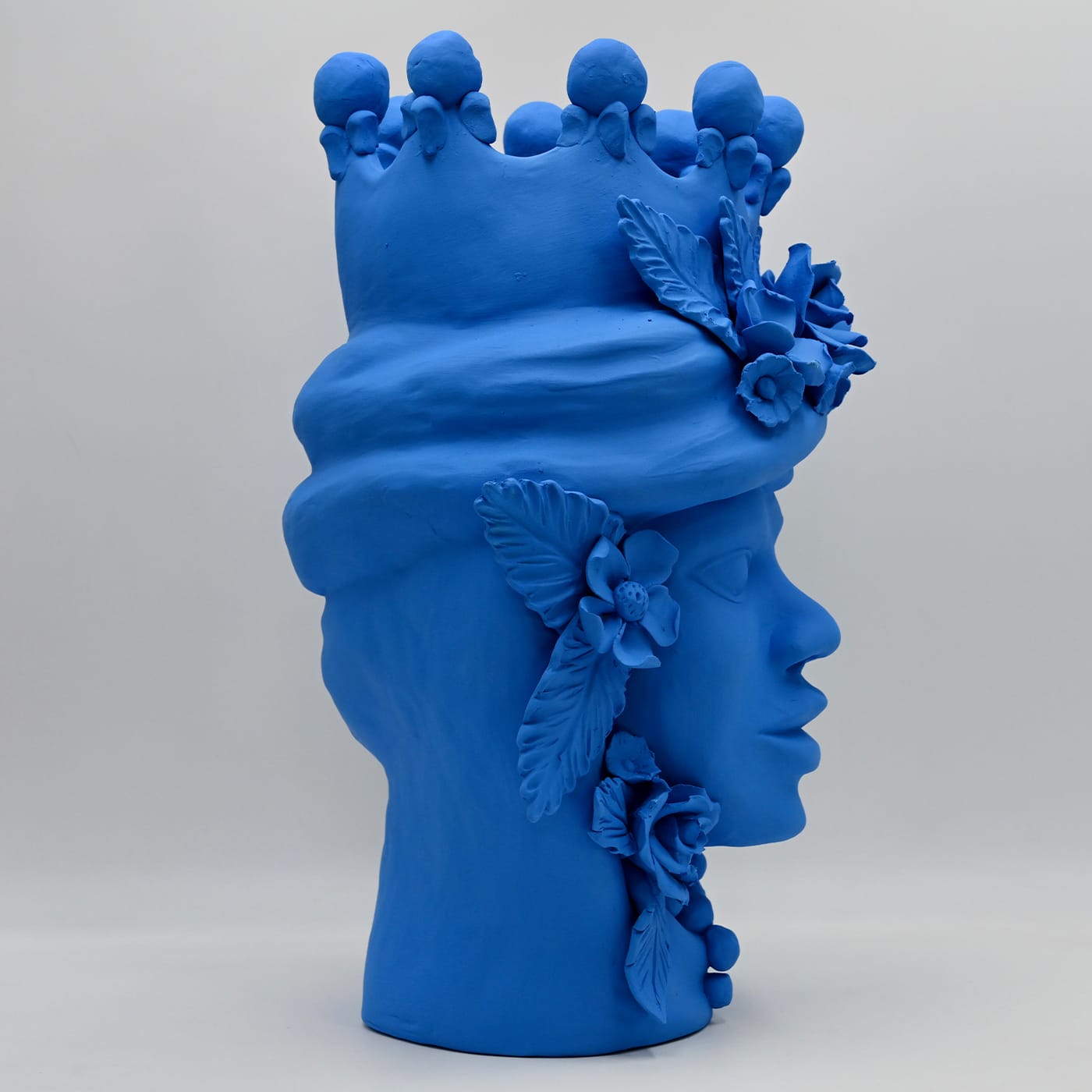 Скульптура синяя Moor's Head