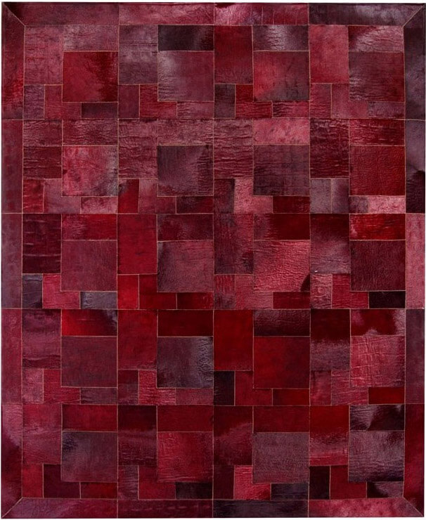 Ковер из коровьей шкуры Puzzle col.6 | Размер: 180 x 260 см