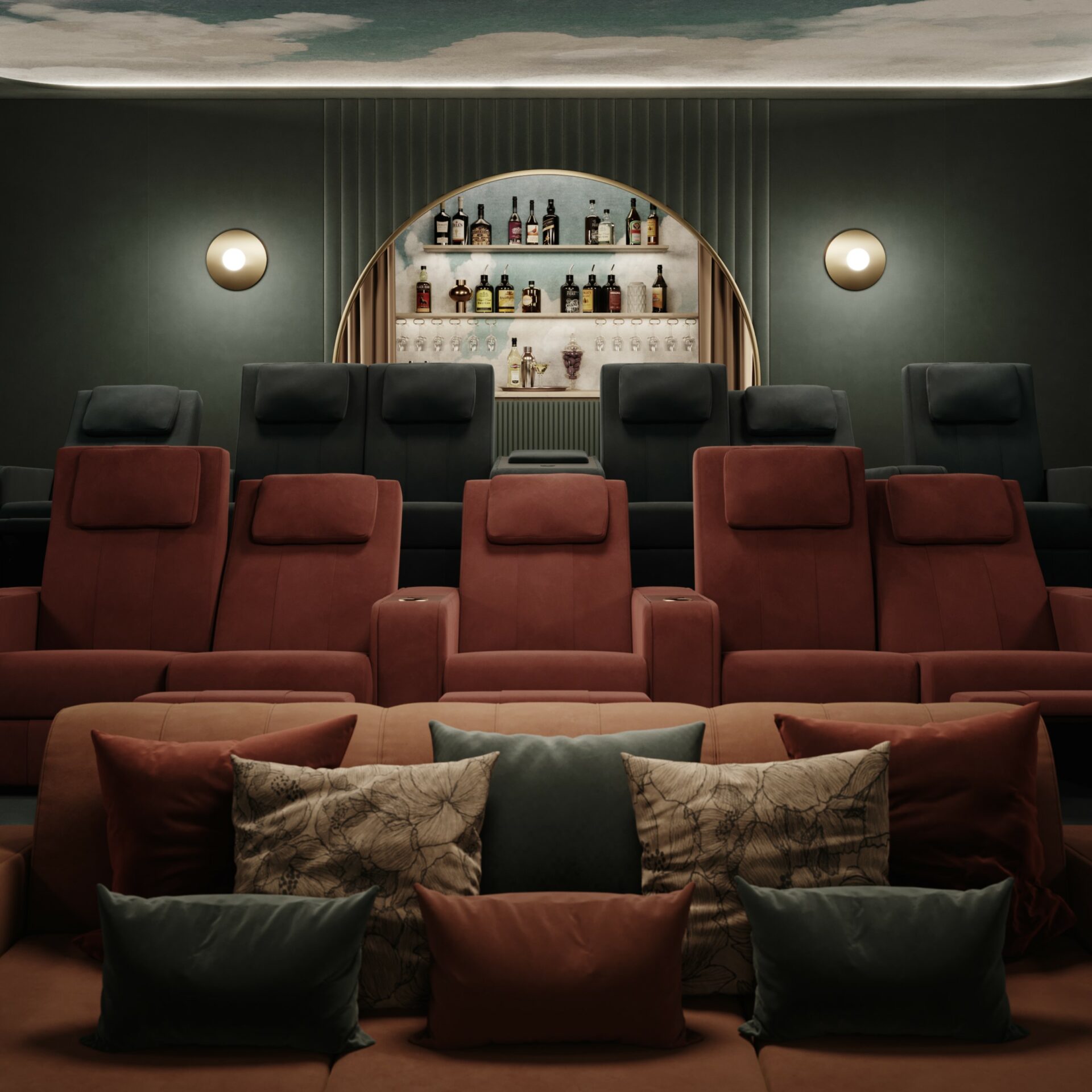 Кресло с реклайнером для домашнего кинотеатра Comfort - 1
