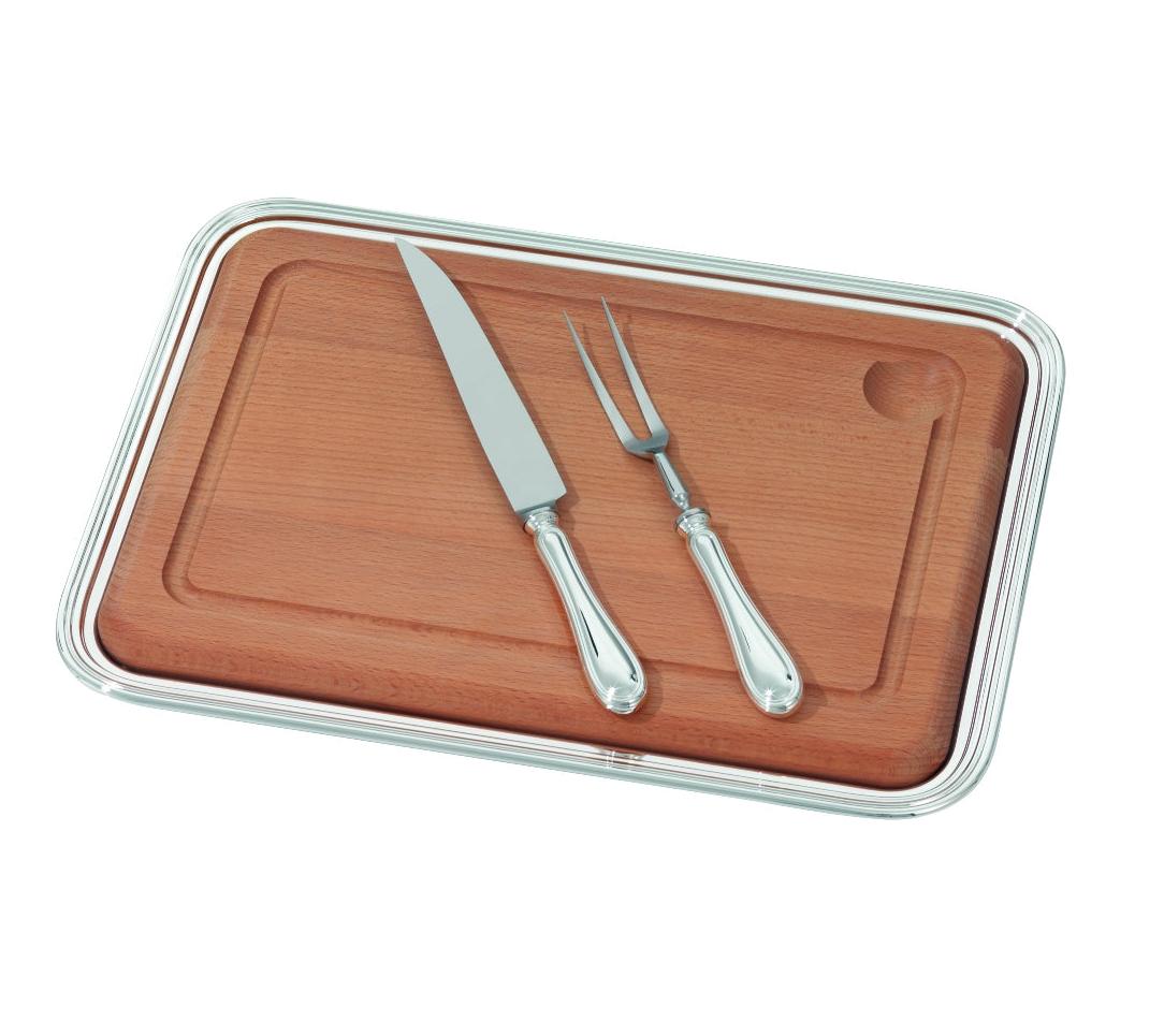 Набор для нарезки с подносом Silver Tray Carving Set | Конфигурация: Carving Tray