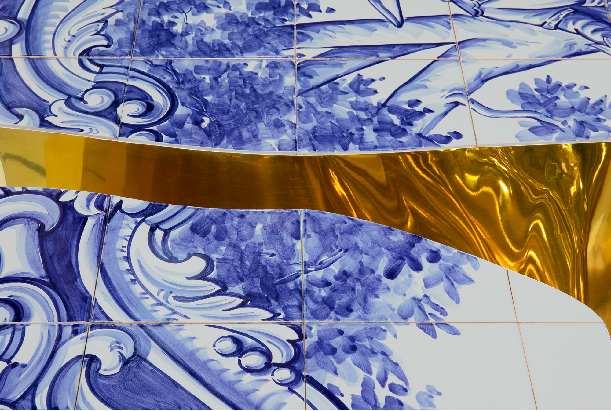 Журнальный стол Fissure Tile