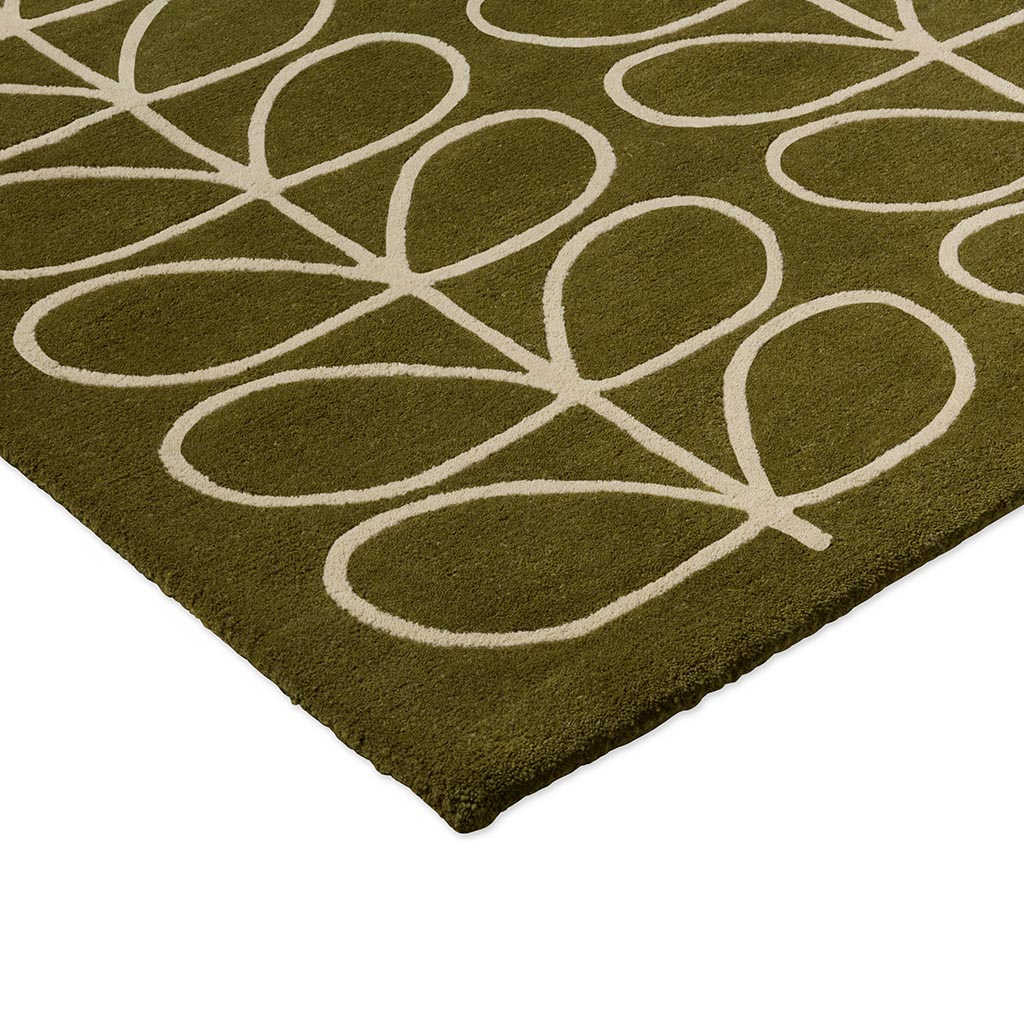 Кілем Linear Stem Olive | Өлшемі: 200 × 280 см
