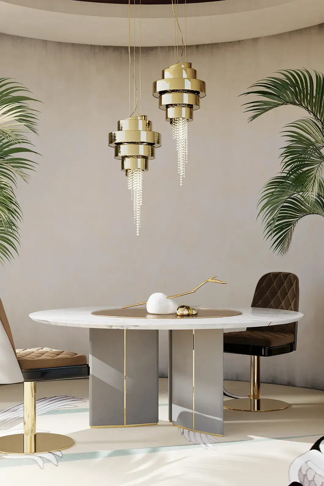 Подвесной светильник Art Deco