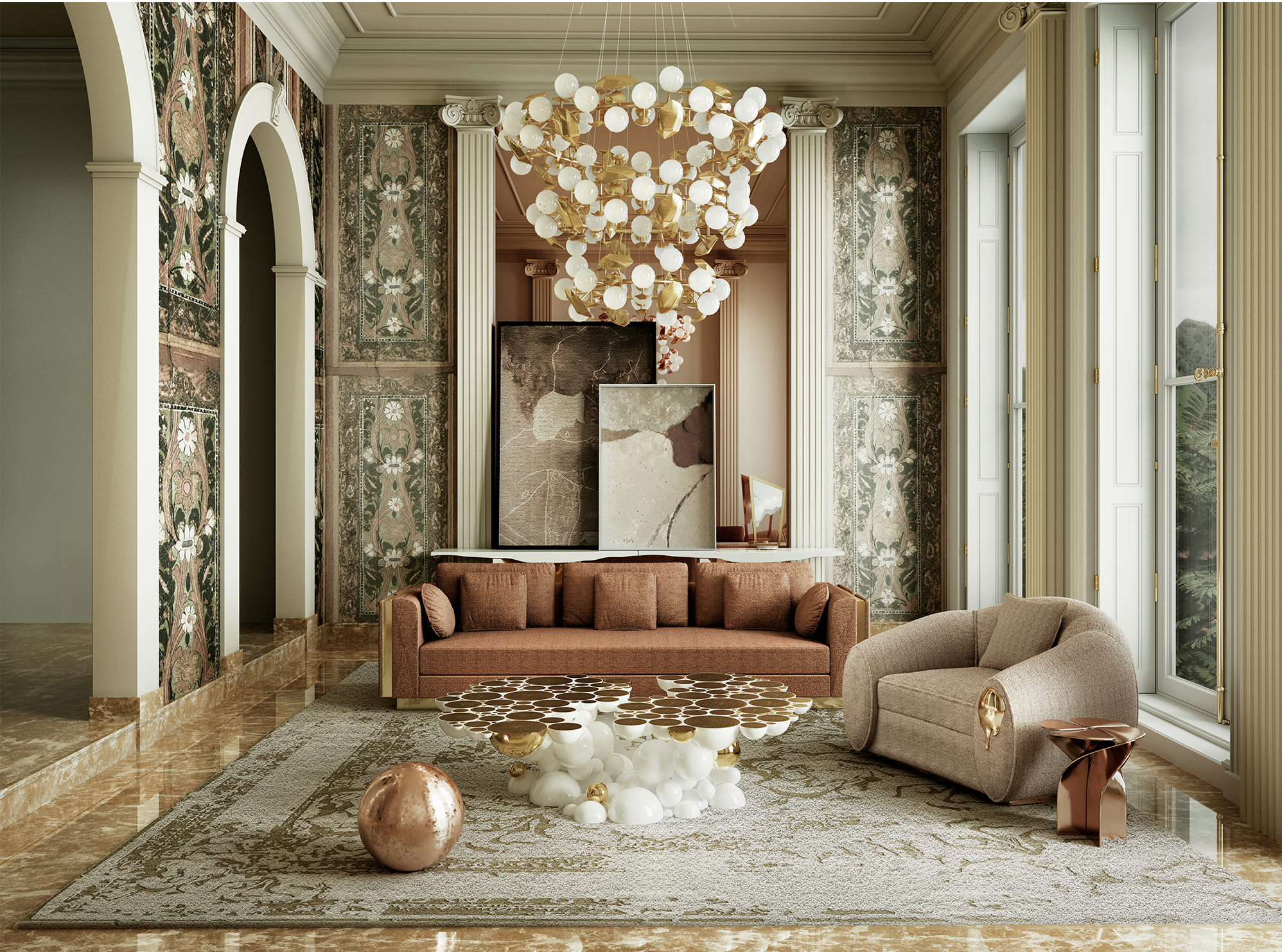 Подвесной светильник Athena Round III