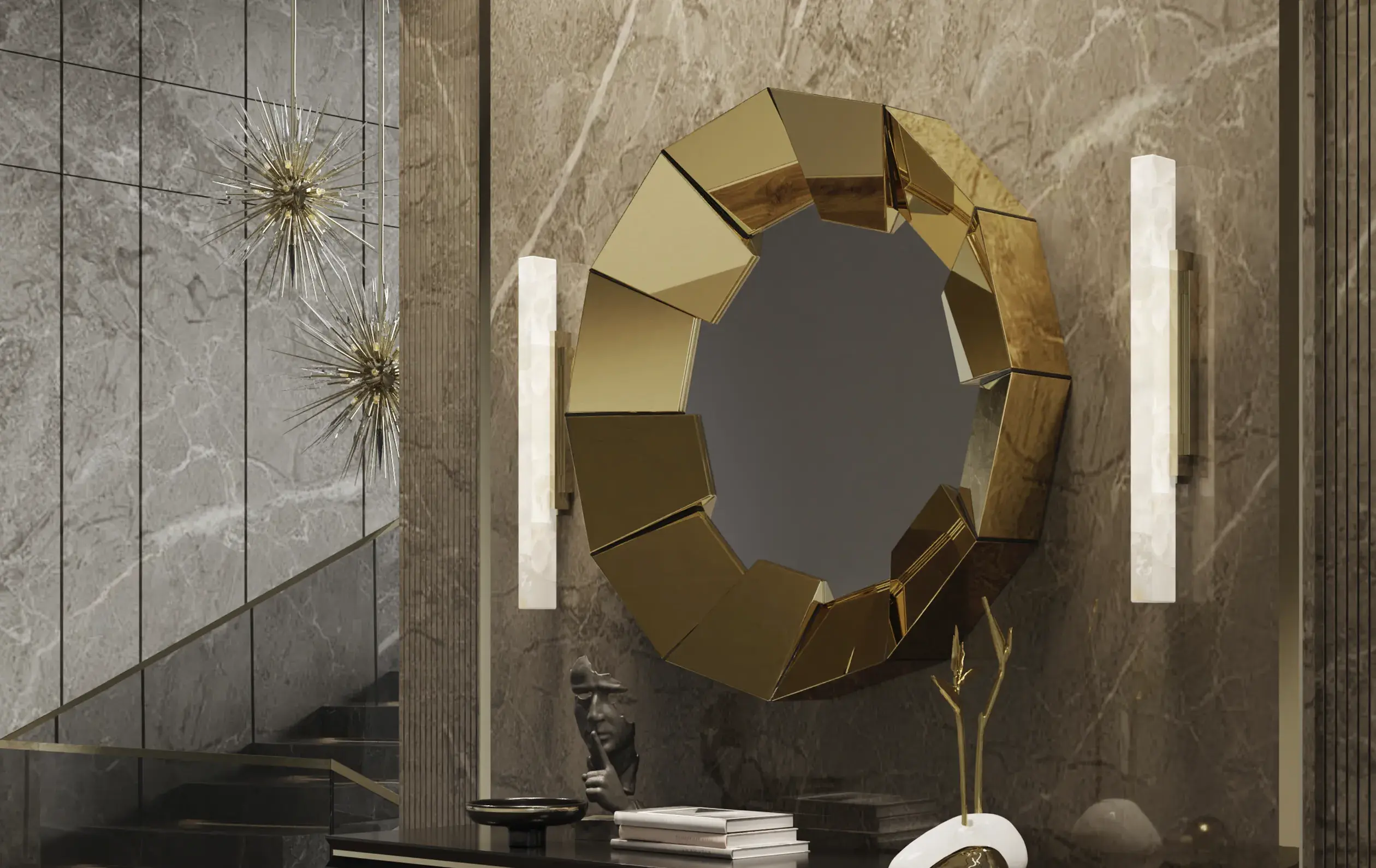 Золотое зеркало Radiance - 3