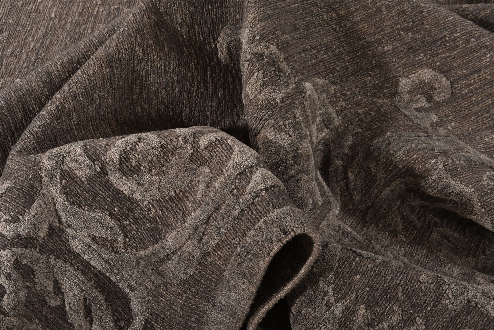 Ковер ручной работы из бамбукового шелка Fog Touch