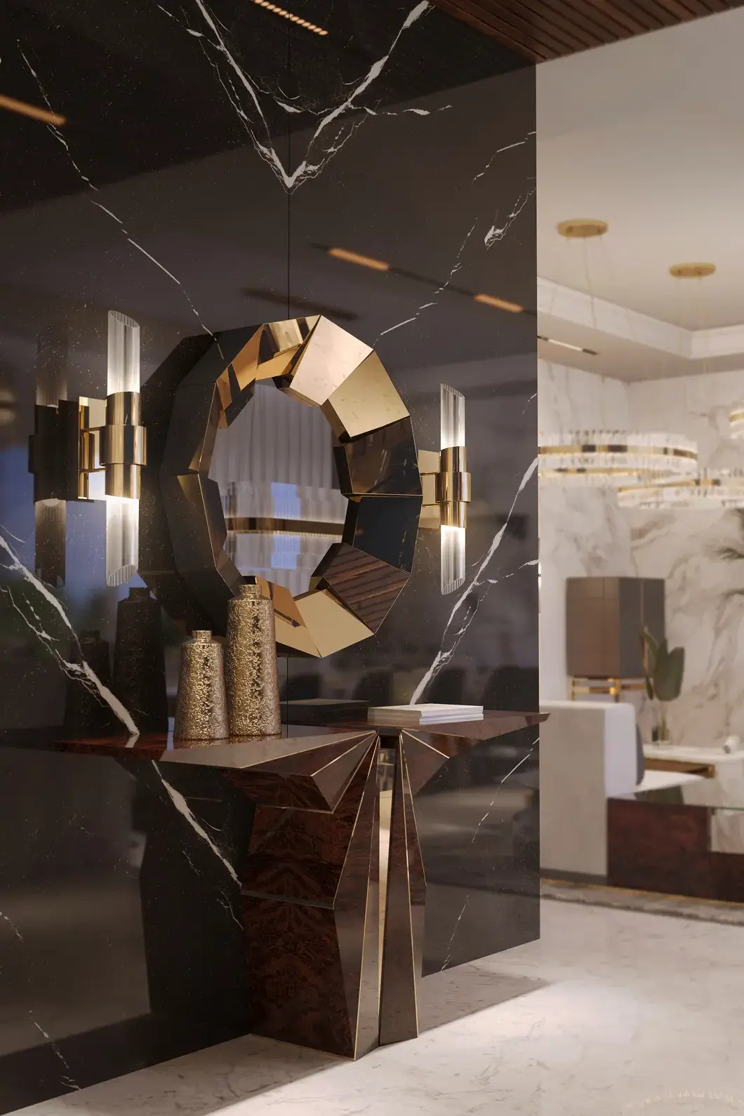 Консоль деревянная Enigma