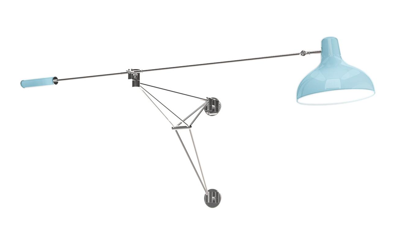 Детский настенный светильник Moonbeam Glow Blue