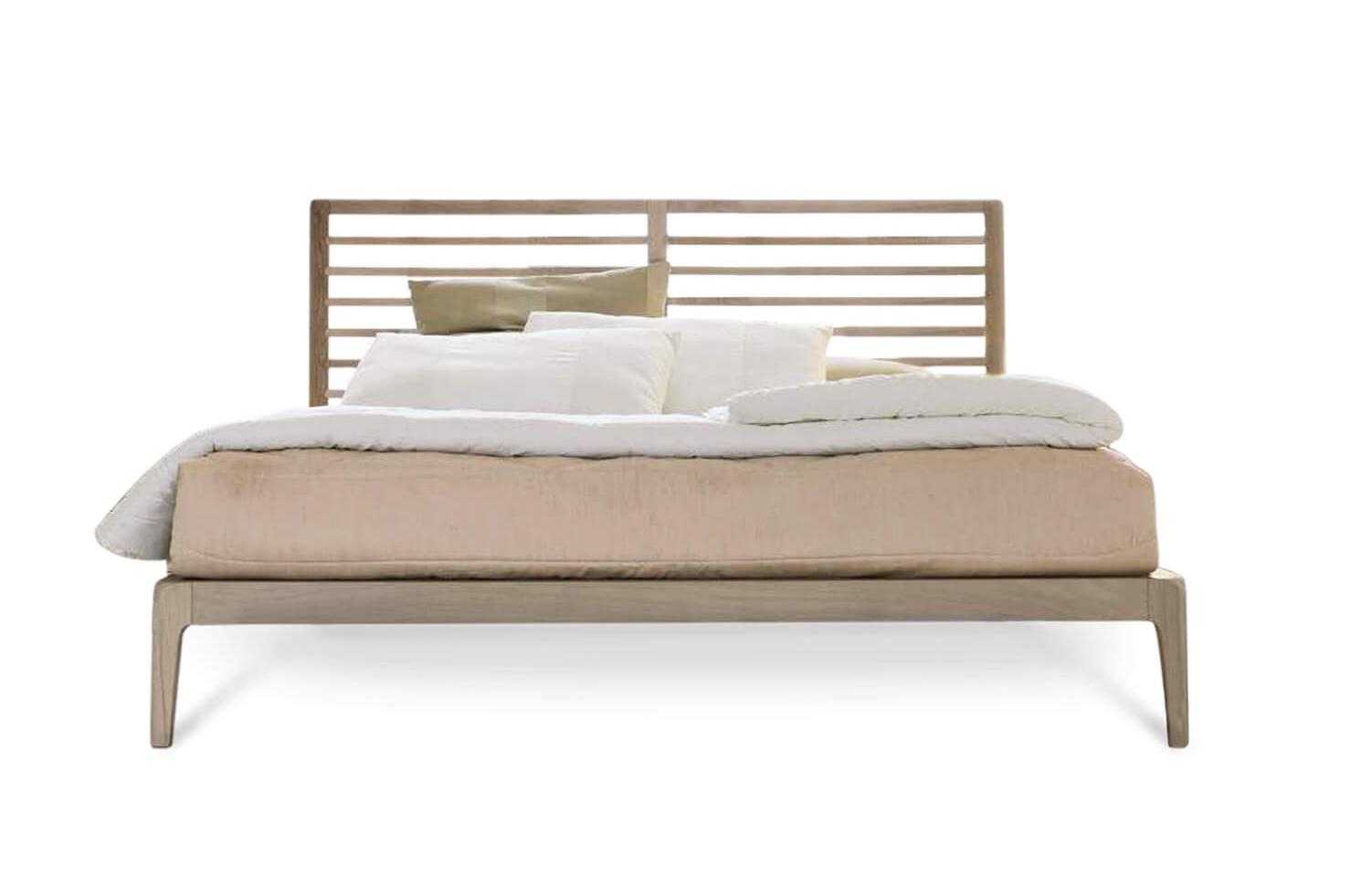 Төсек Essentia Italian | Аяқтау: Grey solid walnut