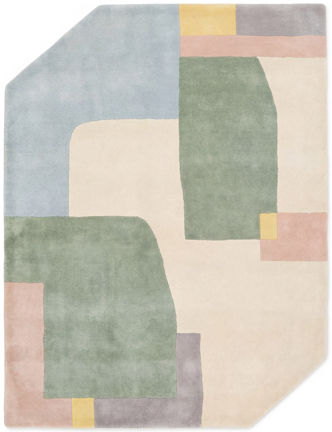 Дизайнерский ковер Rounded Blocks Soft