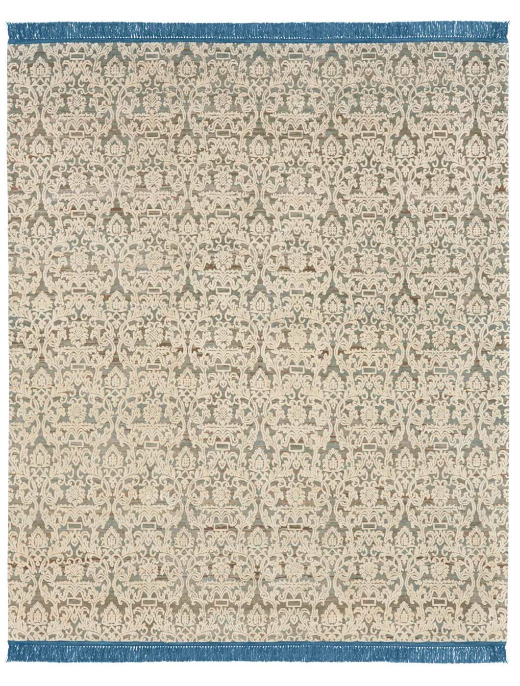 Кілем Roma Radi Blue White | Өлшемі: 450 x 550 см
