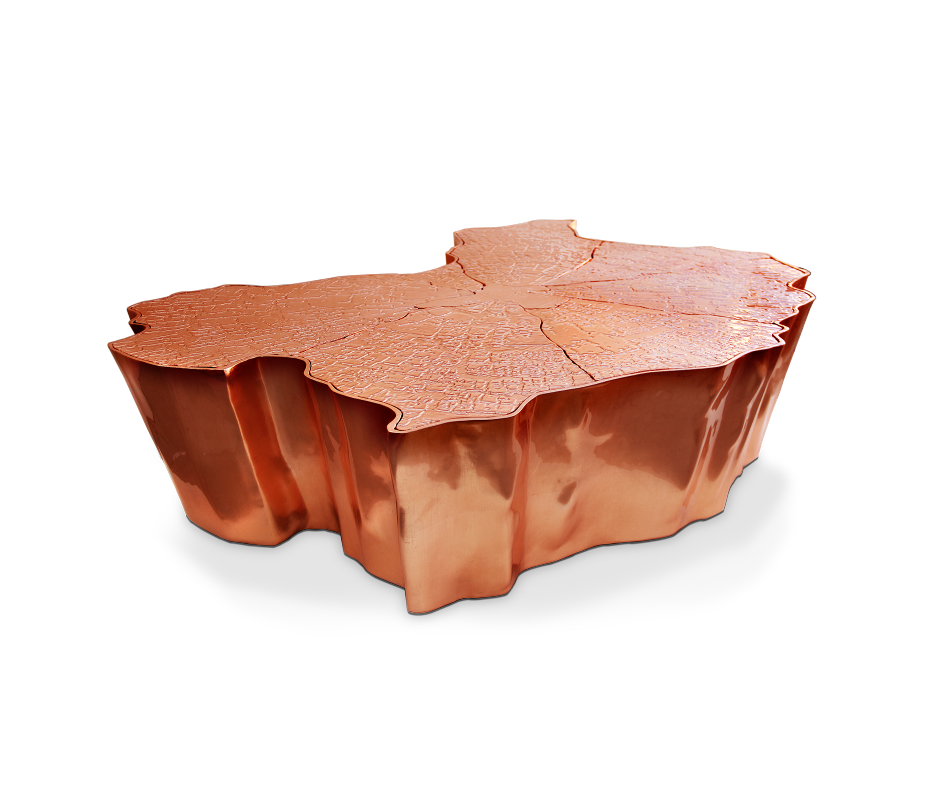 Журнальный стол Paradise Copper | Размер: Ш 138 x Г 95 x В 36 см