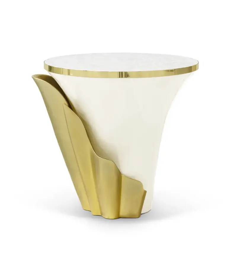 Приставной стол с перламутровой отделкой Solstice