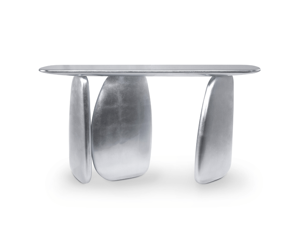 Скульптурная консоль Silver