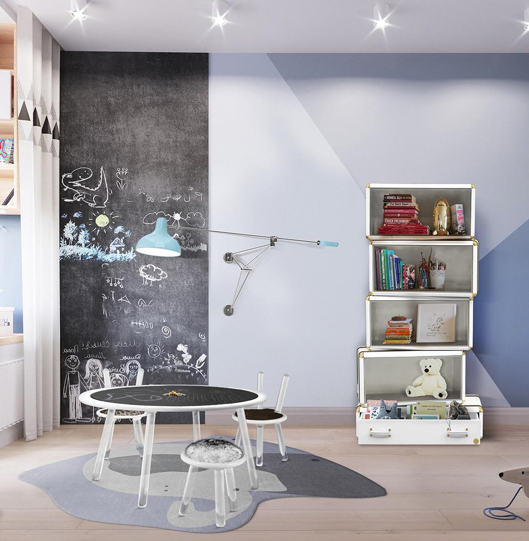 Детский настенный светильник Moonbeam Glow Blue