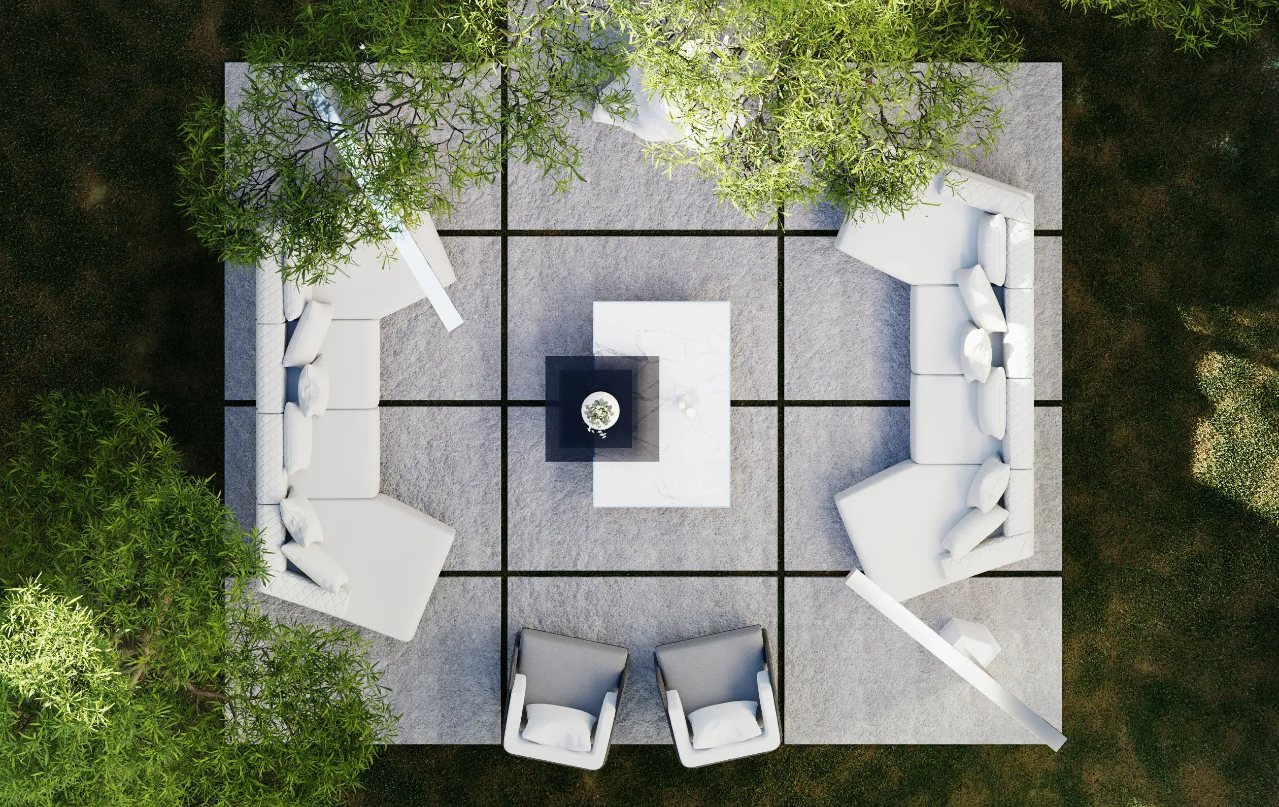 Уличный диван Serpent - 1