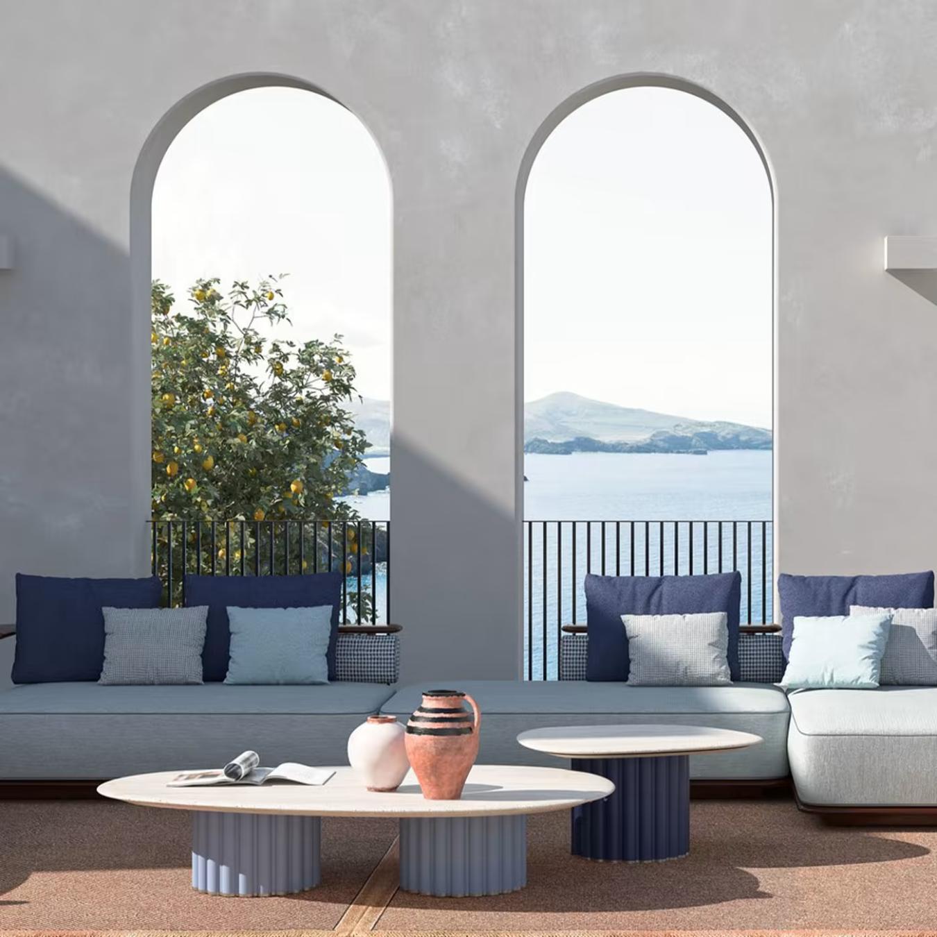 Средний уличный кофейный столик Pablito