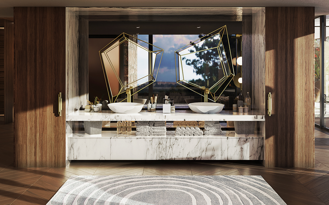 Настенное зеркало Lustre Small - 6