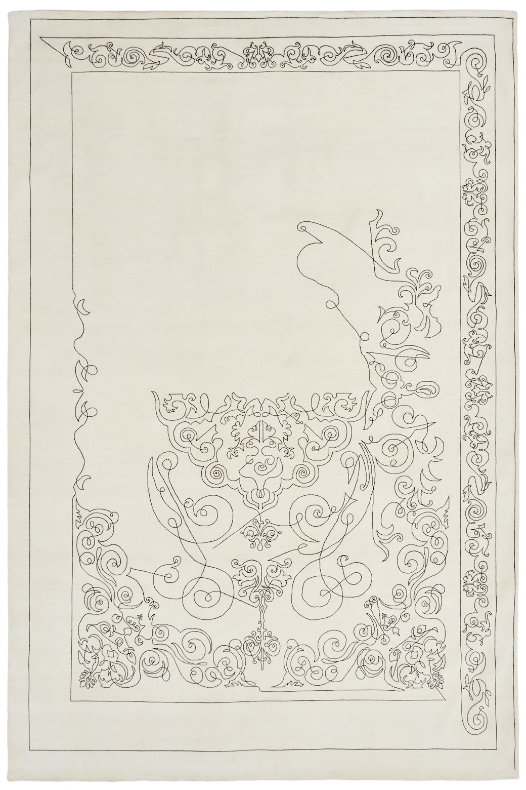 Ковер ручной работы One-Stroke