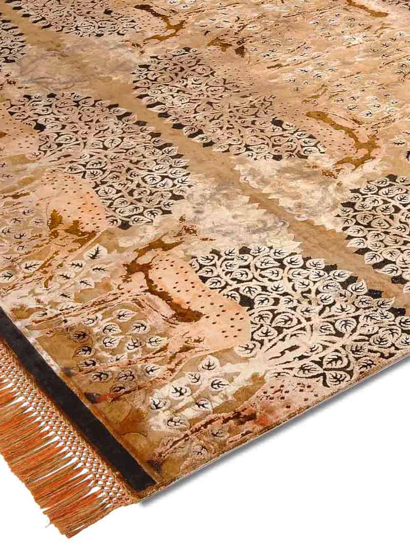 Қолмен жасалған Deer жұмсақ текстуралы кілем | Өлшемі: 170 x 240 см