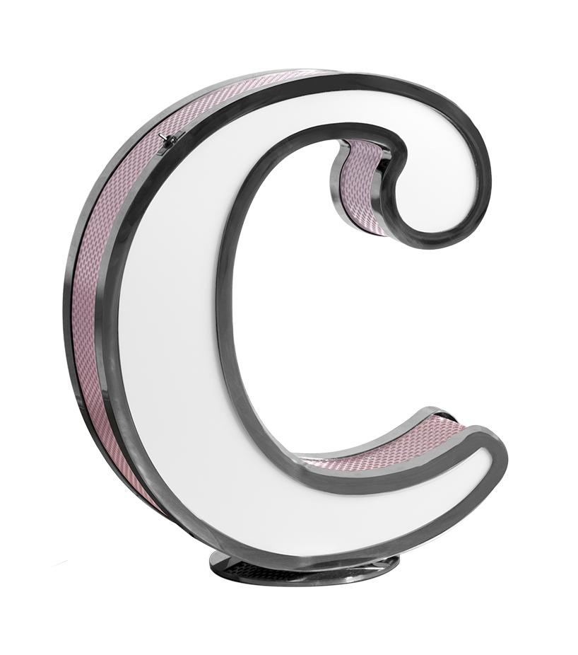 Декоративтік шам Classic әрпі C