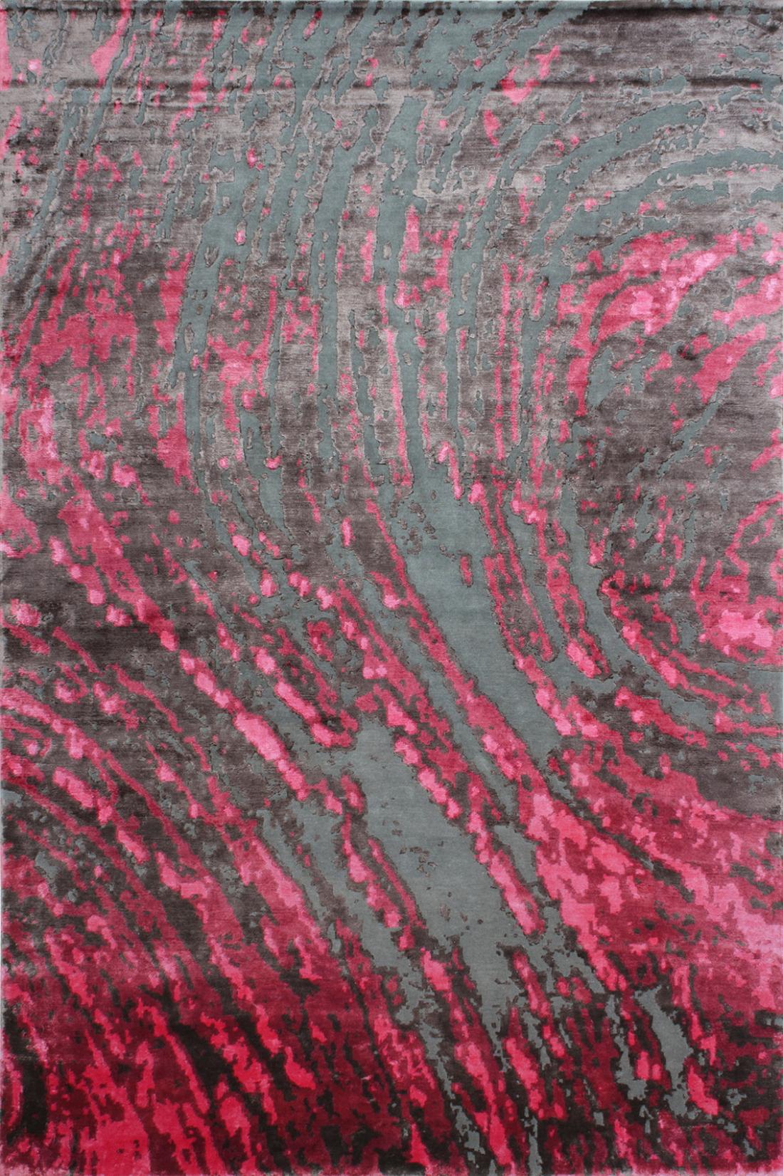Fuchsia түсті Grass кілемі | Өлшемі: 200 x 300 см