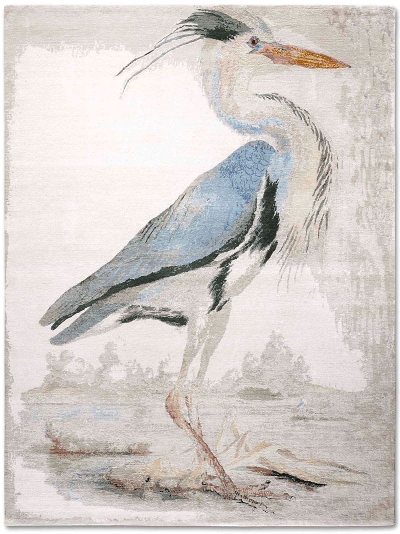 Қолмен жасалған кілем Heron | Өлшемі: 365 x 457 см
