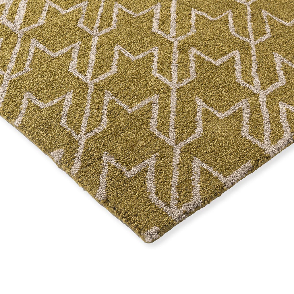 Ковер уличный Houndstooth Mustard | Размер: 250 x 350 см