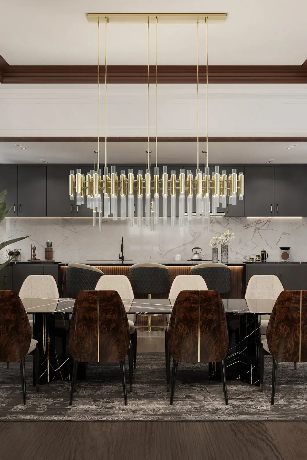 Подвесной светильник Cascade Rectangular - 6