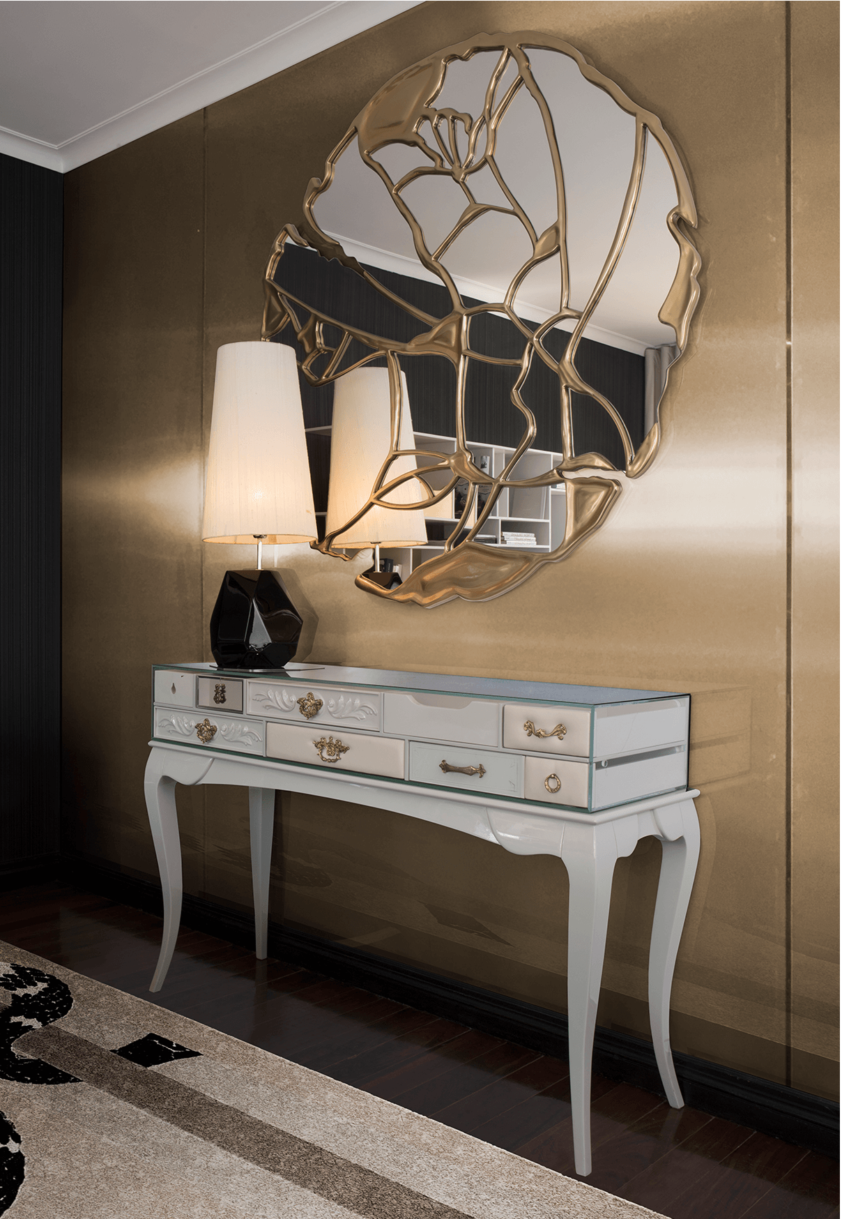 Консоль Windsor White