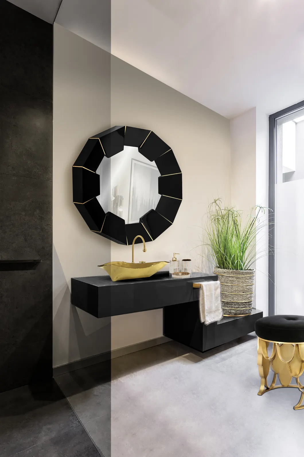 Черное зеркало Radiance