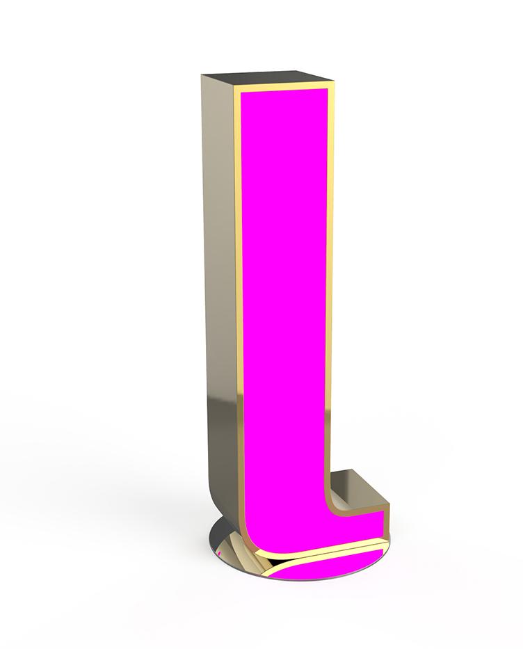 Декоративный светильник Luminous Letter L