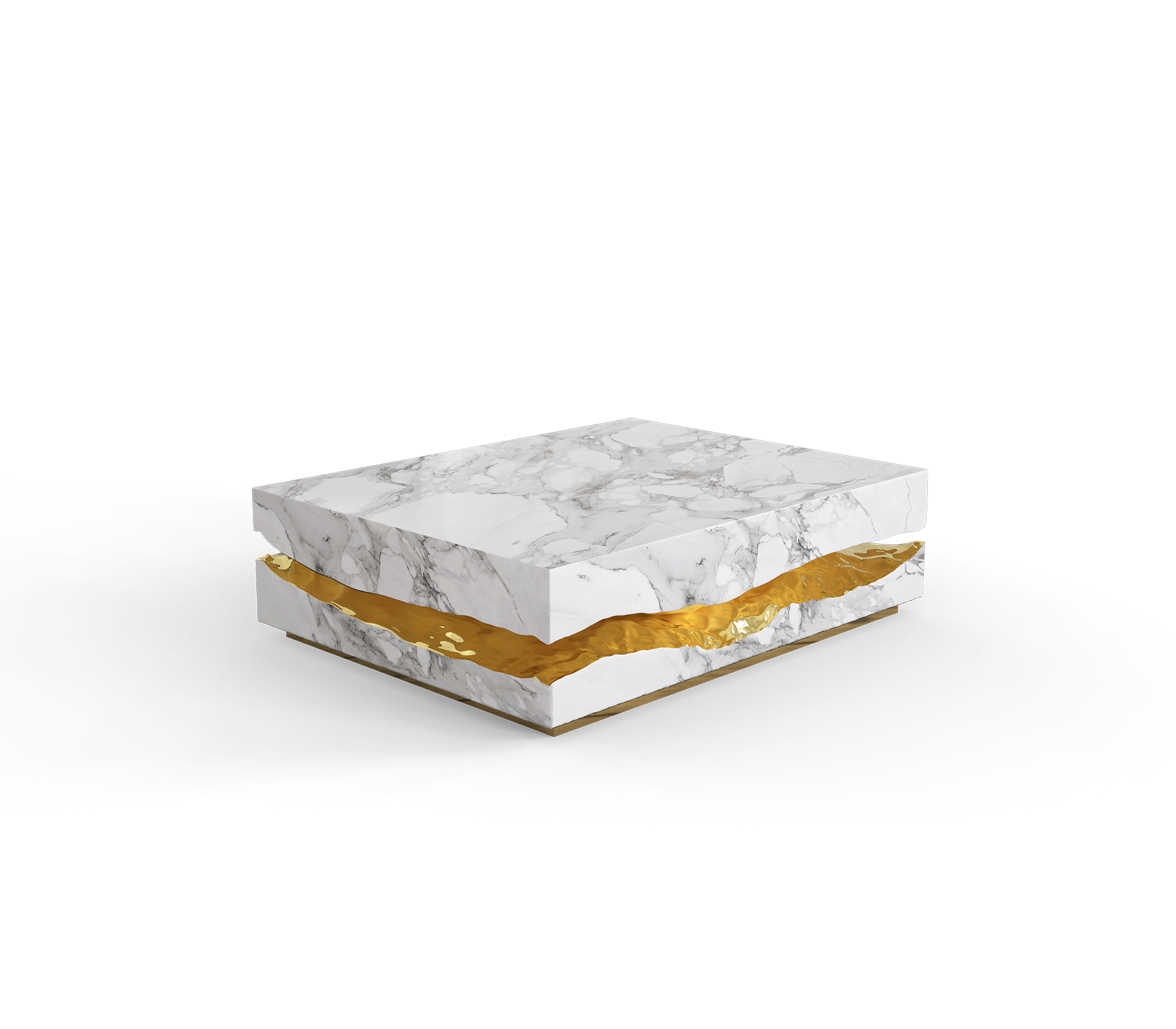 Обеденный стол Boulder Carrara Marble