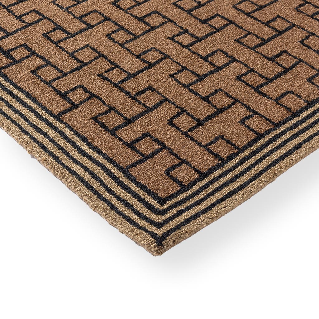 Ковер уличный Monogram Brown | Размер: 160 x 230 см
