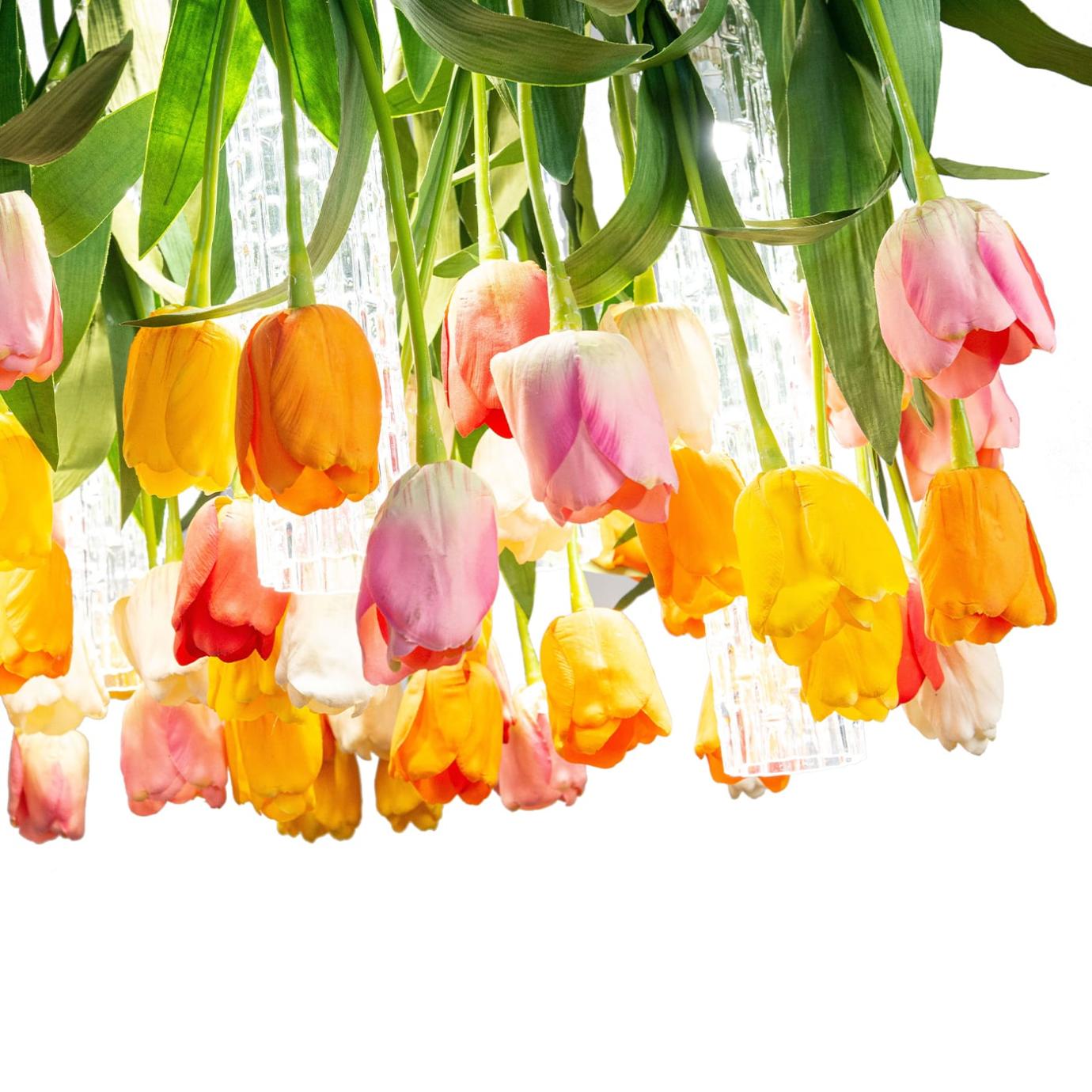 Круглая люстра Tulip