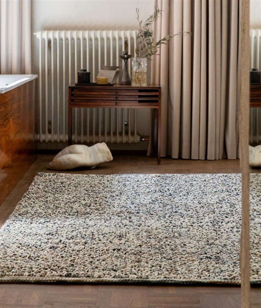 Жүн кілем Marble Beach Sand 029528 | Өлшемі: 140 x 200 см