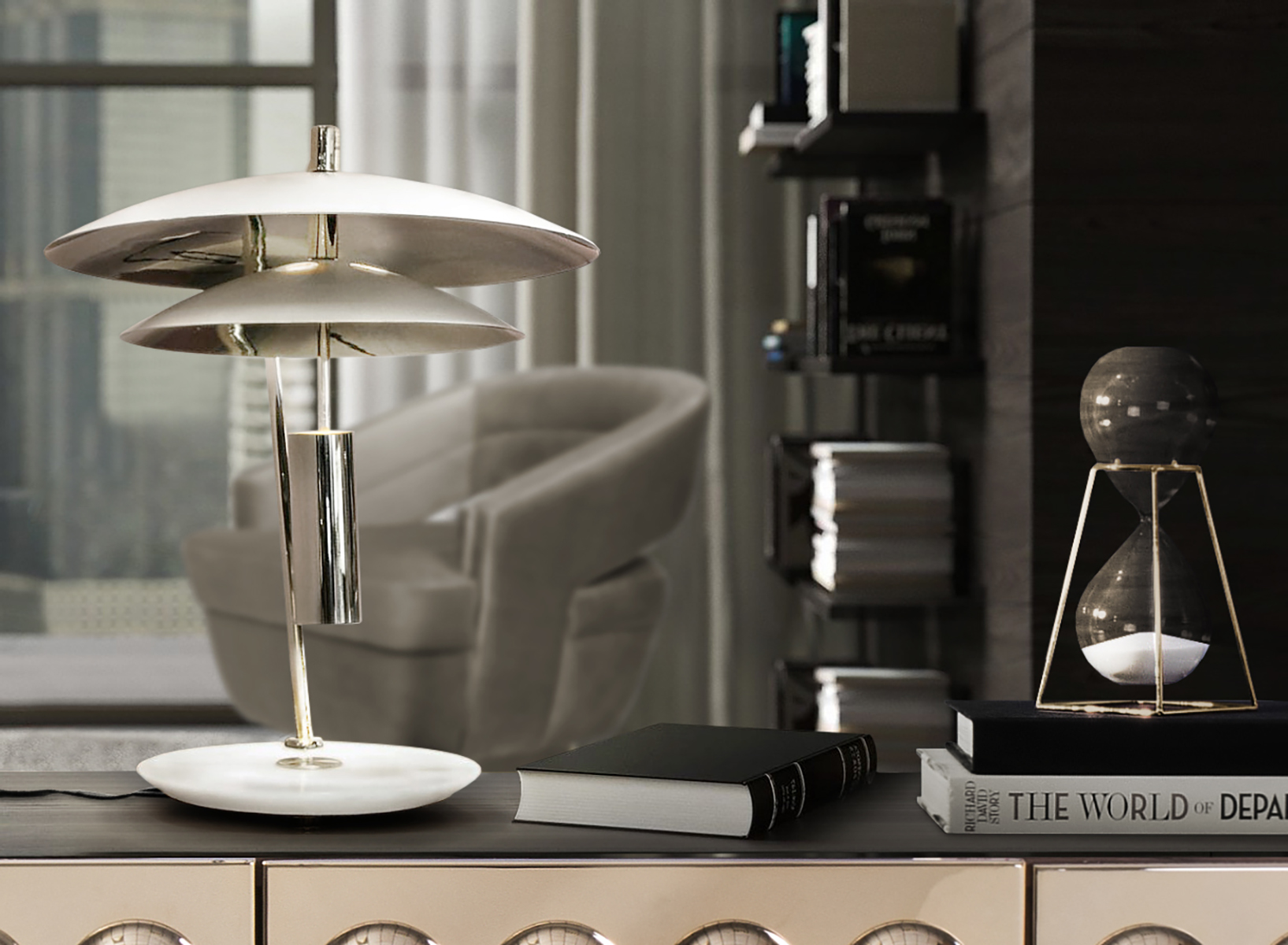 Настольная лампа Basie - 16