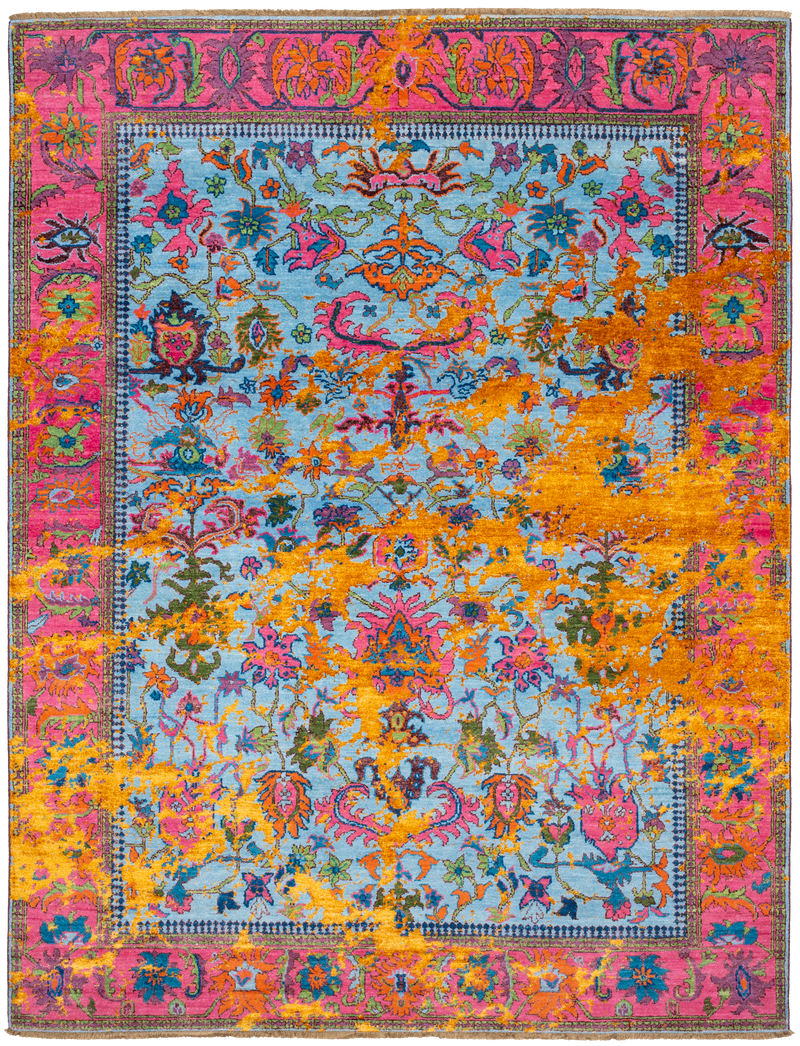 Дизайнерский ковер Azer Pulse 64 Sky